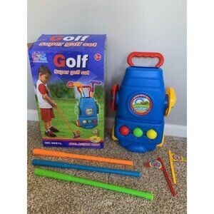 Toddler Golf Set - Kids Golf Clubs with 6 Balls, 4 Golf Sticks